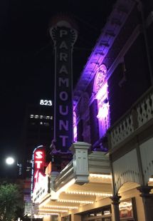 New sign at the Paramount